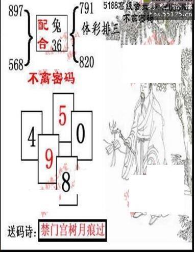 标题体彩p32022年086期5188系列全图谜