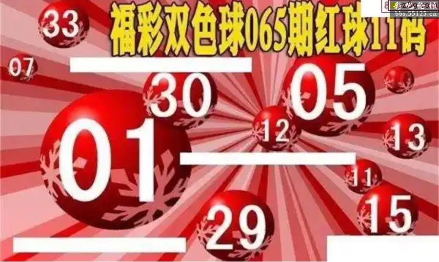 2024年065期双色球图谜汇总