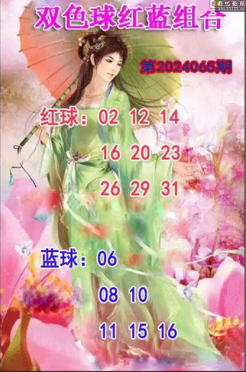 2024年065期双色球图谜汇总 - 双色球字谜图谜 - 彩吧论坛